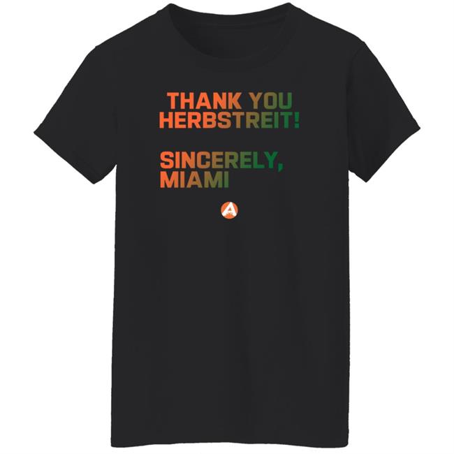 Thank You Herbstreit Sincerely Miami Shirt Stickerzbyab Store Thank You Herbstreit Shirt Thank You Herbstreit Sincerely Miami Shirt Stickerzbyab Store Thank You Herbstreit Shirt