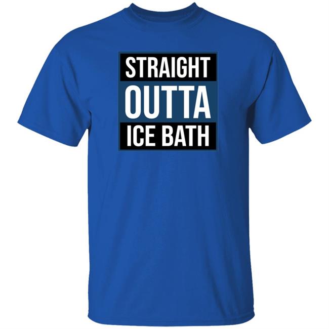 Straight Outta Ice Bath Hoodie Tiger Woods Straight Outta Ice Bath Hoodie Tiger Woods