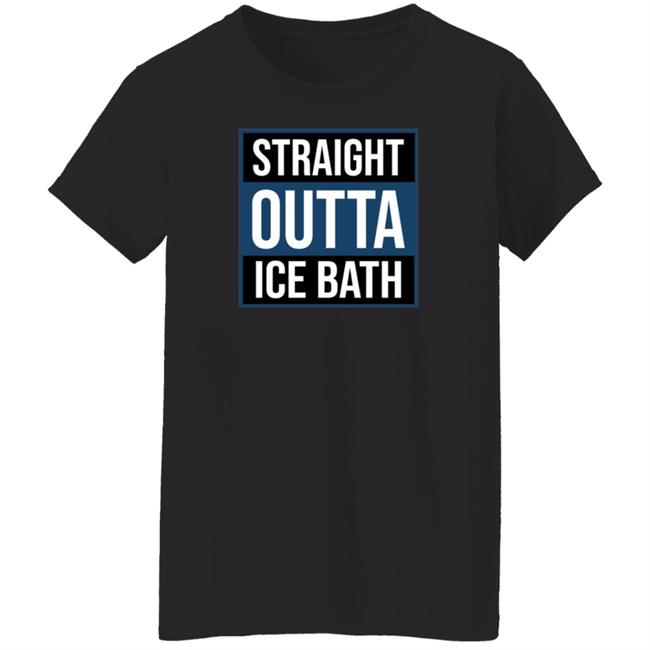 Straight Outta Ice Bath Hoodie Tiger Woods Straight Outta Ice Bath Hoodie Tiger Woods