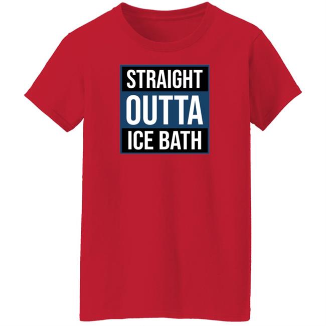 Straight Outta Ice Bath Hoodie Tiger Woods Straight Outta Ice Bath Hoodie Tiger Woods