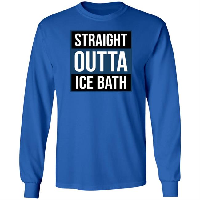 Straight Outta Ice Bath Hoodie Tiger Woods Straight Outta Ice Bath Hoodie Tiger Woods