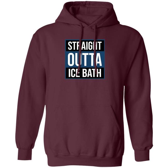 Straight Outta Ice Bath Hoodie Tiger Woods Straight Outta Ice Bath Hoodie Tiger Woods