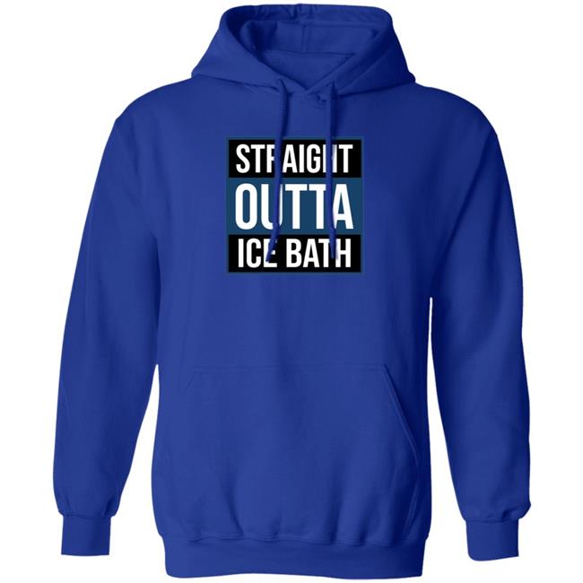 Straight Outta Ice Bath Hoodie Tiger Woods Straight Outta Ice Bath Hoodie Tiger Woods