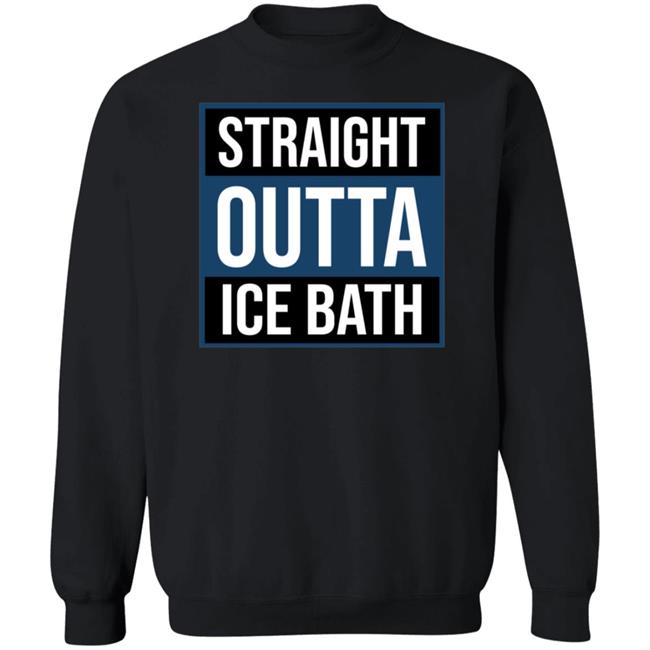 Straight Outta Ice Bath Hoodie Tiger Woods Straight Outta Ice Bath Hoodie Tiger Woods