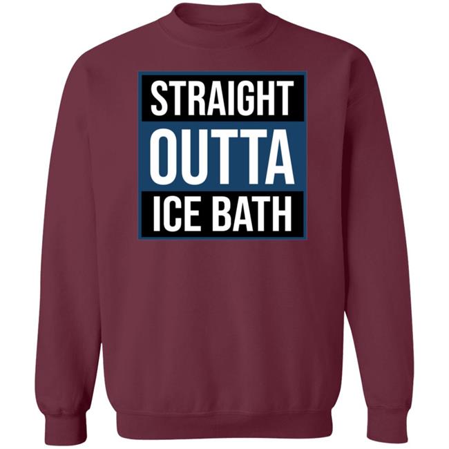 Straight Outta Ice Bath Hoodie Tiger Woods Straight Outta Ice Bath Hoodie Tiger Woods