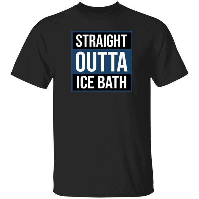 Straight Outta Ice Bath Hoodie Tiger Woods Straight Outta Ice Bath Hoodie Tiger Woods