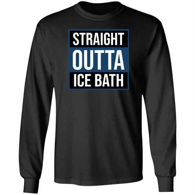 Straight Outta Ice Bath Hoodie Tiger Woods Straight Outta Ice Bath Hoodie Tiger Woods