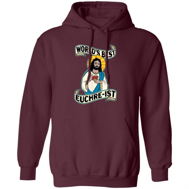 Euchre World's Best Euchre-Ist Jesus Pun T-Shirt Sean Beeson Euchre World's Best Euchre-Ist Jesus Pun T-Shirt Sean Beeson