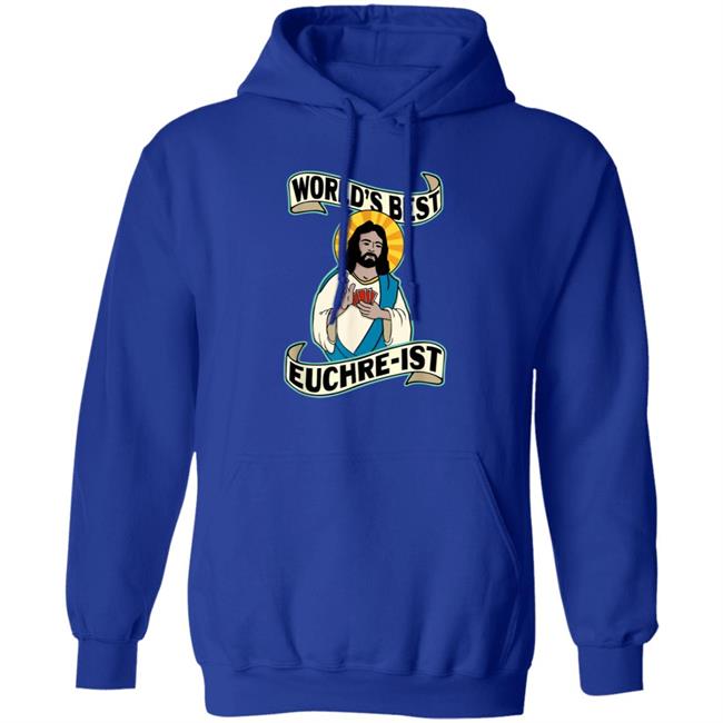 Euchre World's Best Euchre-Ist Jesus Pun T-Shirt Sean Beeson Euchre World's Best Euchre-Ist Jesus Pun T-Shirt Sean Beeson