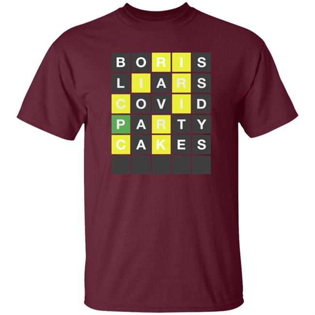 Jamie East Boris Liars Covid Party Cakes Shirt Political Wordle T Shirt Shotdeadinthehead Store Jamie East Boris Liars Covid Party Cakes Shirt Political Wordle T Shirt Shotdeadinthehead Store