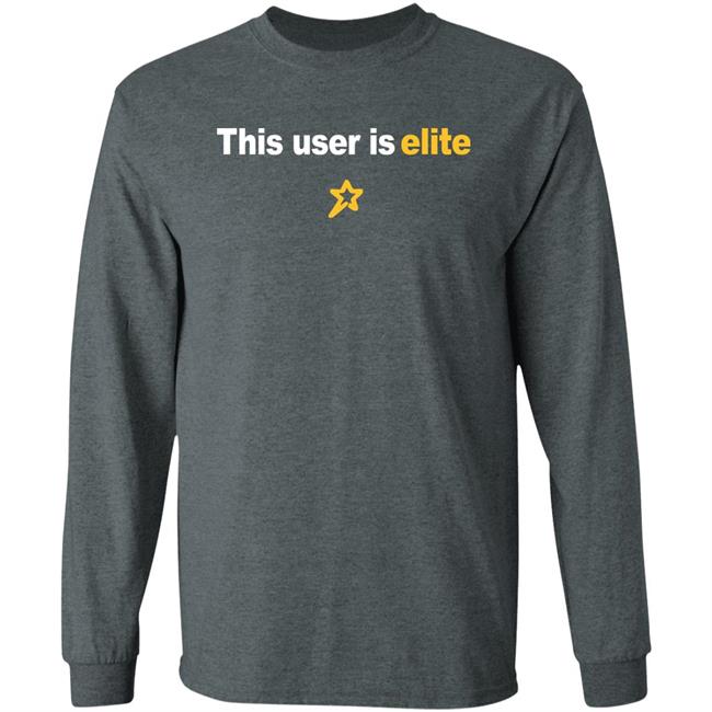 Elite League This User Is Elite Sweatshirt Bervelynnnn Elite League This User Is Elite Sweatshirt Bervelynnnn