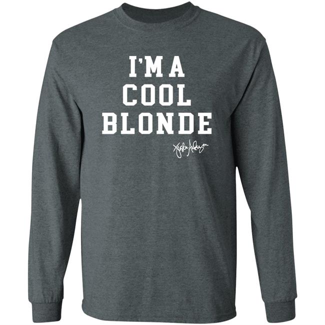 Jennifer Aniston I'm A Cool Blonde Sweatshirt Justinandersoncolor Merch Jennifer Aniston I'm A Cool Blonde Sweatshirt Justinandersoncolor Merch