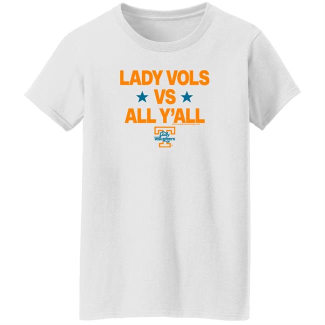 Lady Volunteers Y'all-Lady Vols Vs All Y'all Shirt Orange Mountain Designs Store Lady Volunteers Y'all-Lady Vols Vs All Y'all Shirt Orange Mountain Designs Store