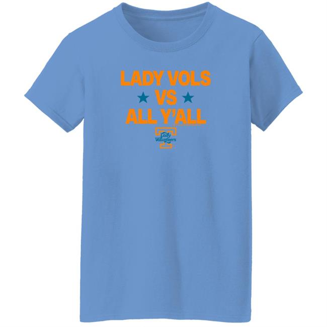 Lady Volunteers Y'all-Lady Vols Vs All Y'all Shirt Orange Mountain Designs Store Lady Volunteers Y'all-Lady Vols Vs All Y'all Shirt Orange Mountain Designs Store