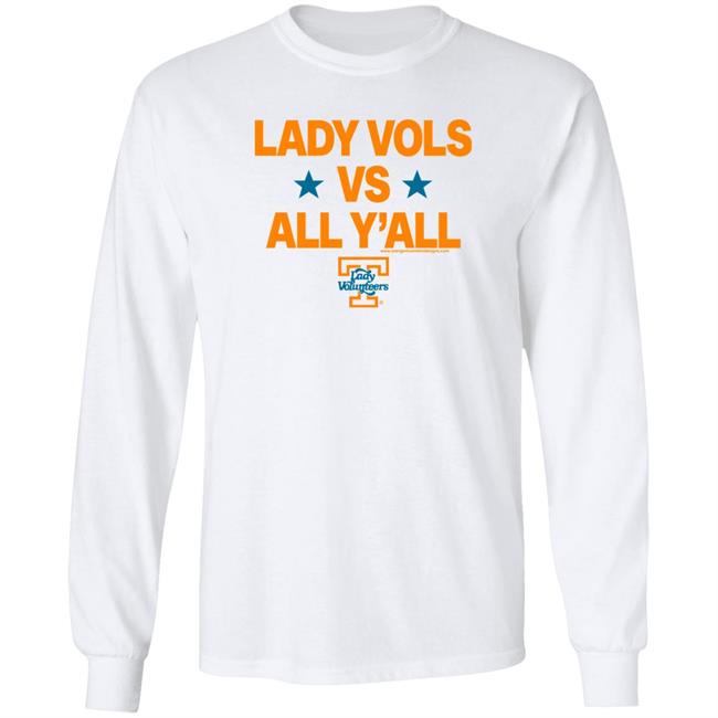 Lady Volunteers Y'all-Lady Vols Vs All Y'all Shirt Orange Mountain Designs Store Lady Volunteers Y'all-Lady Vols Vs All Y'all Shirt Orange Mountain Designs Store