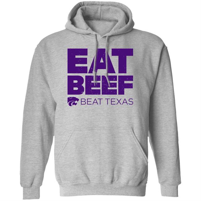 K-State Women's Basketball Eat Beef Beat Texas Shirt K-State Women's Basketball Eat Beef Beat Texas Shirt