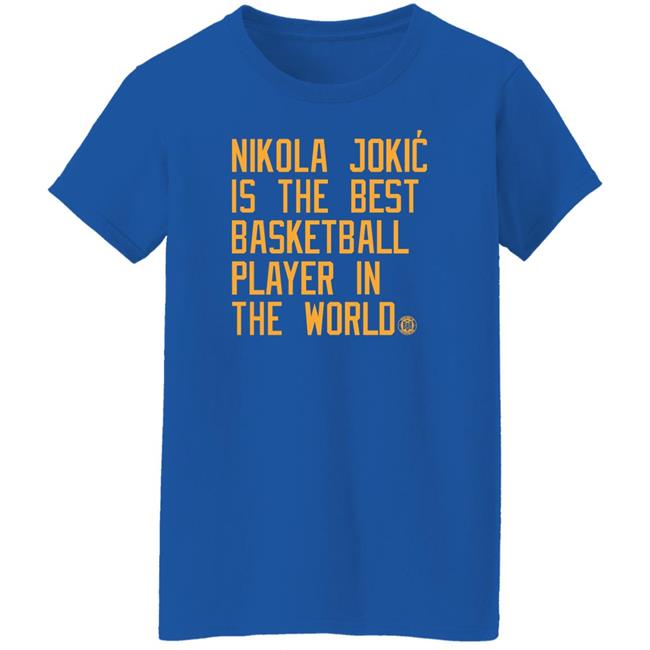 Bbbprinting Store Nikola Jokic Is The Best Baseball Player In The World Shirt Vic Lombardi Bbbprinting Store Nikola Jokic Is The Best Baseball Player In The World Shirt Vic Lombardi