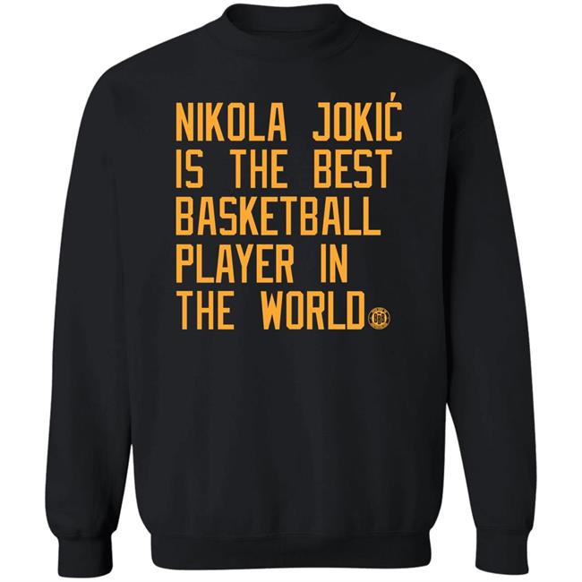 Bbbprinting Store Nikola Jokic Is The Best Baseball Player In The World Shirt Vic Lombardi Bbbprinting Store Nikola Jokic Is The Best Baseball Player In The World Shirt Vic Lombardi