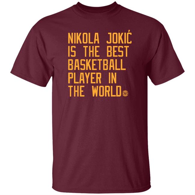 Bbbprinting Store Nikola Jokic Is The Best Baseball Player In The World Shirt Vic Lombardi Bbbprinting Store Nikola Jokic Is The Best Baseball Player In The World Shirt Vic Lombardi