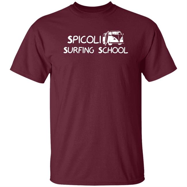 Spicoli Surfing School Shirt Super 70S Sports Store Spicoli Surfing School Shirt Super 70S Sports Store