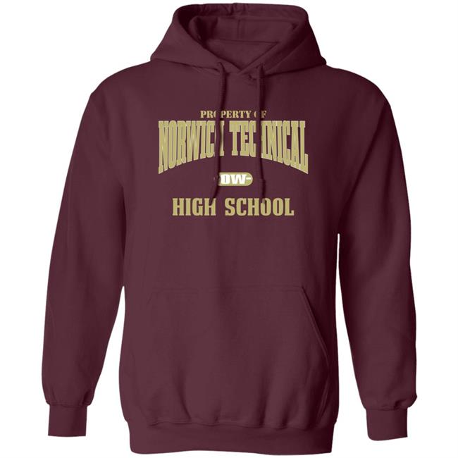 Property Of Norwich Technical Ow High School Sweatshirt Property Of Norwich Technical Ow High School Sweatshirt