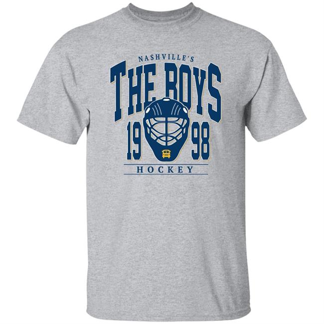 Will Compton Nashville's The Boys 1998 Hockey Shirt Barstool Store The Boys Tn Hockey Tee Shirt Will Compton Nashville's The Boys 1998 Hockey Shirt Barstool Store The Boys Tn Hockey Tee Shirt