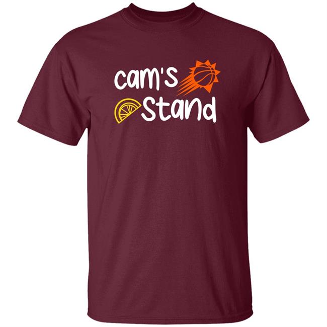 Cam's Stand Shirt Cam Johnson Lemonade Stand Shirt Mikal Bridges Cam's Stand Shirt Cam Johnson Lemonade Stand Shirt Mikal Bridges