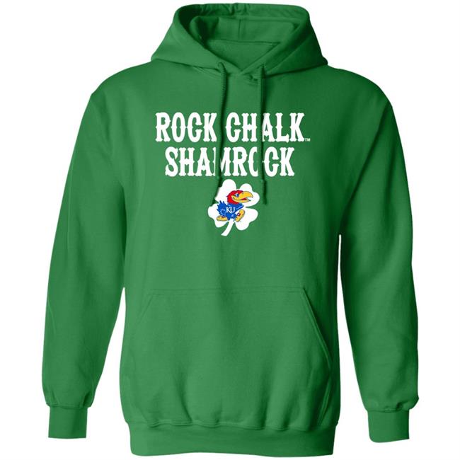 Kansas Jayhawks Rock Chalk Shamrock St Patrick’s Day Green T Shirt Tits Mcgee Kansas Jayhawks Rock Chalk Shamrock St Patrick’s Day Green T Shirt Tits Mcgee