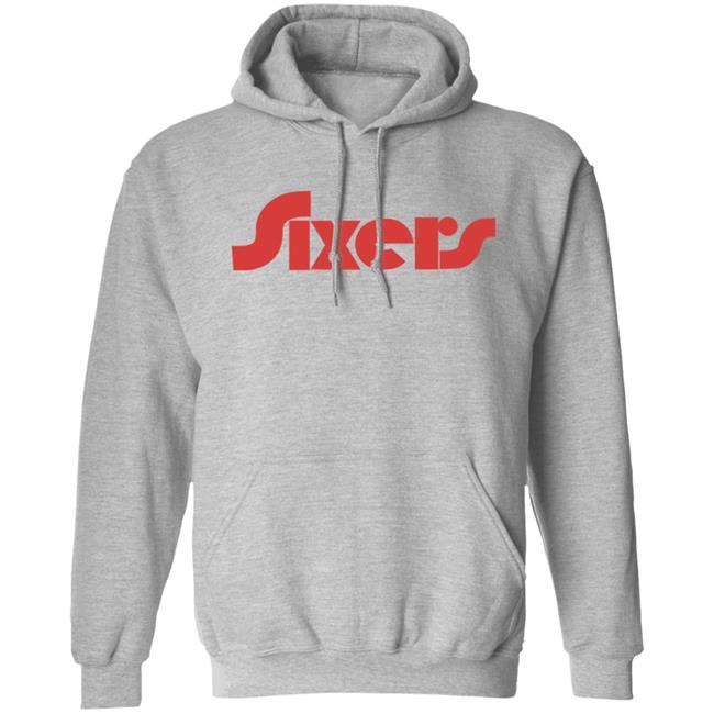 Sixers Logo Sweatshirt Kate Scott Philadelphia 76ers Sixers Logo Sweatshirt Kate Scott Philadelphia 76ers