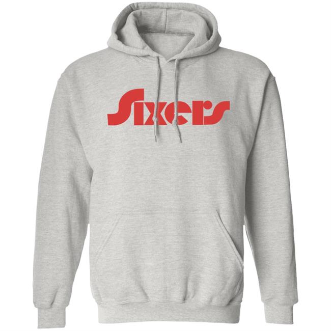 Sixers Logo Sweatshirt Kate Scott Philadelphia 76ers Sixers Logo Sweatshirt Kate Scott Philadelphia 76ers