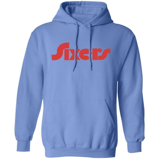 Sixers Logo Sweatshirt Kate Scott Philadelphia 76ers Sixers Logo Sweatshirt Kate Scott Philadelphia 76ers