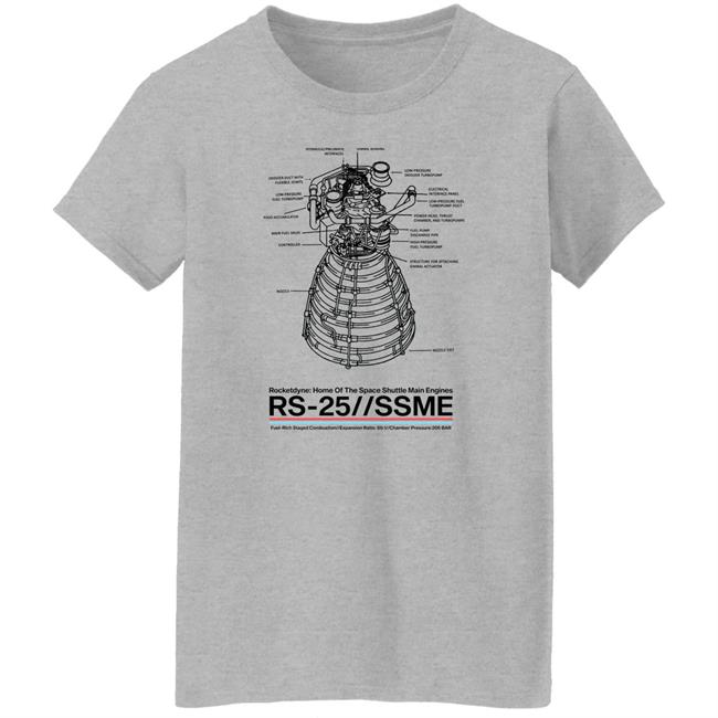 Rs-25 Shirt Everydayastronaut Store Rs-25 Shirt Everydayastronaut Store