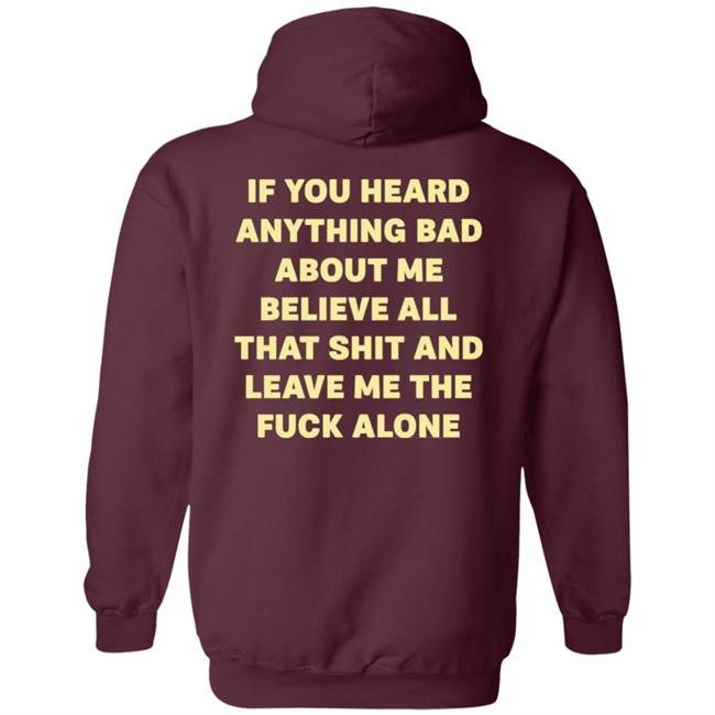 If You Heard Anything Bad About Me Believe All That Shit And Leave Me The Fuck Alone Shirt Syd Divine Tarot $5.55 Mini Love Oracles If You Heard Anything Bad About Me Believe All That Shit And Leave Me The Fuck Alone Shirt Syd Divine Tarot $5.55 Mini Love Oracles