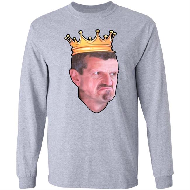 Guenther Steiner King Shirt Haas F1 Team Bahrain Gp Guenther Steiner King Shirt Haas F1 Team Bahrain Gp