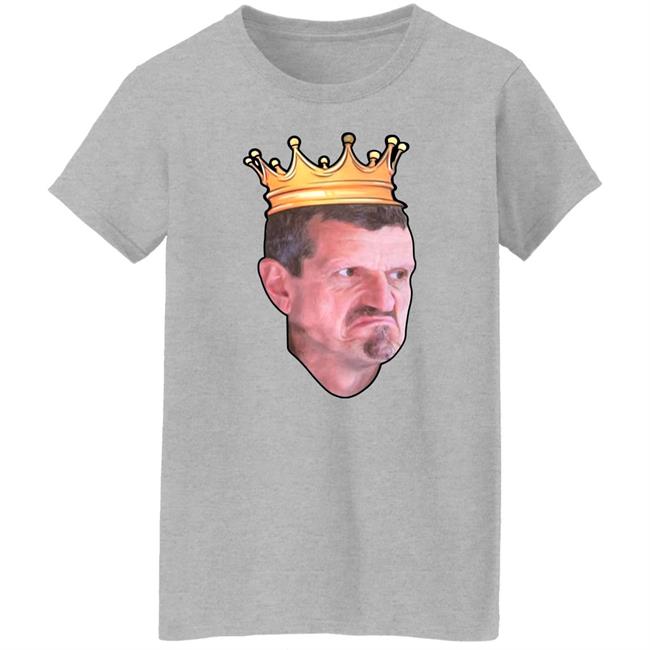 Guenther Steiner King Shirt Haas F1 Team Bahrain Gp Guenther Steiner King Shirt Haas F1 Team Bahrain Gp