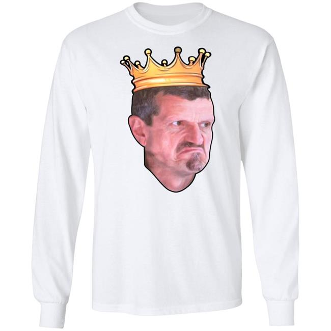 Guenther Steiner King Shirt Haas F1 Team Bahrain Gp Guenther Steiner King Shirt Haas F1 Team Bahrain Gp