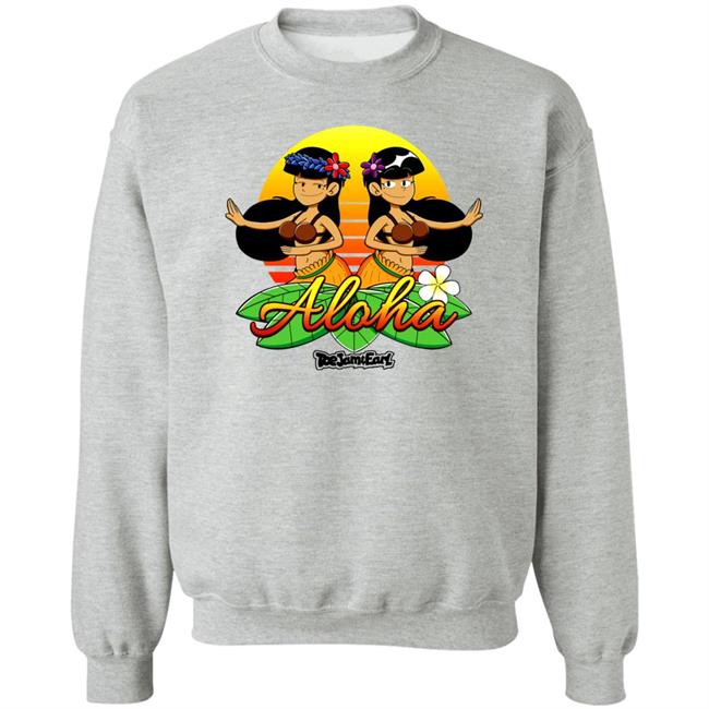 Robaroba Merch Aloha From Toejam And Earl Shirt Art By Dee Robaroba Merch Aloha From Toejam And Earl Shirt Art By Dee