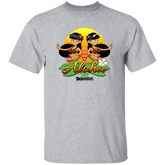 Robaroba Merch Aloha From Toejam And Earl Shirt Art By Dee Robaroba Merch Aloha From Toejam And Earl Shirt Art By Dee