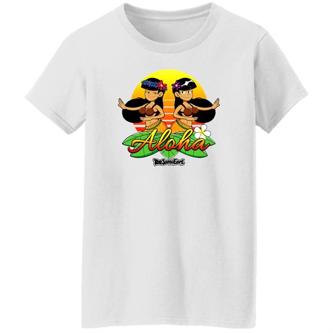 Robaroba Merch Aloha From Toejam And Earl Shirt Art By Dee Robaroba Merch Aloha From Toejam And Earl Shirt Art By Dee