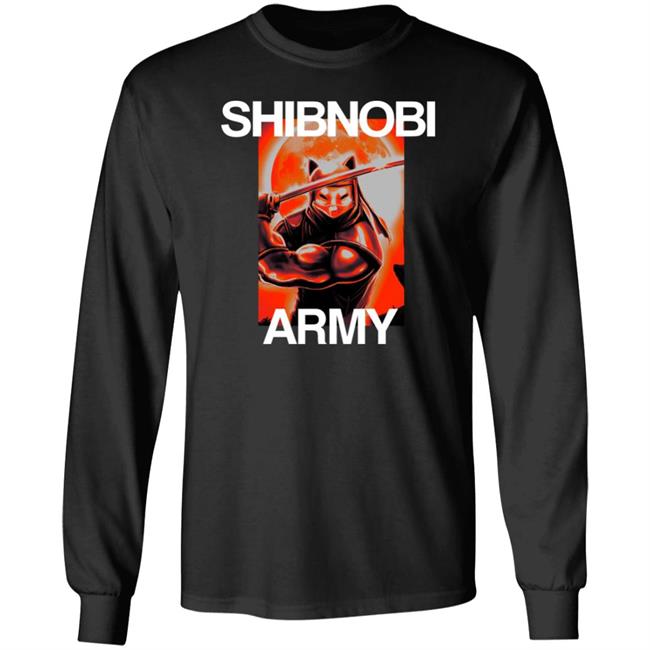 Shibnobi Merch Shibnobi Army Shirt Shib_Nobi Shibnobi Merch Shibnobi Army Shirt Shib_Nobi