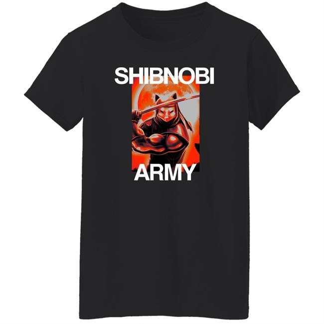 Shibnobi Merch Shibnobi Army Shirt Shib_Nobi Shibnobi Merch Shibnobi Army Shirt Shib_Nobi