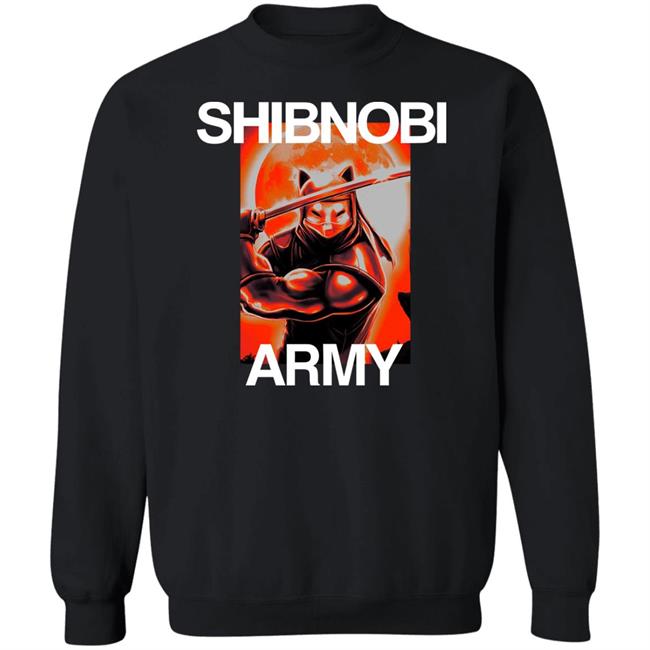 Shibnobi Merch Shibnobi Army Shirt Shib_Nobi Shibnobi Merch Shibnobi Army Shirt Shib_Nobi
