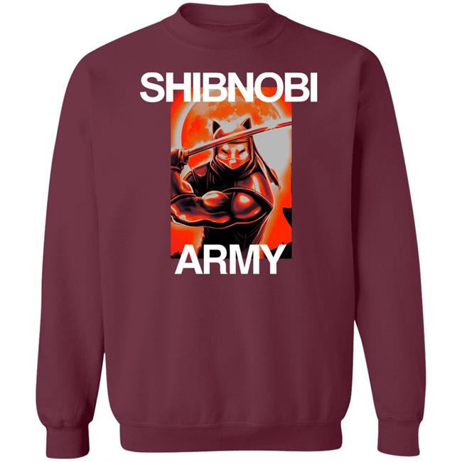 Shibnobi Merch Shibnobi Army Shirt Shib_Nobi Shibnobi Merch Shibnobi Army Shirt Shib_Nobi