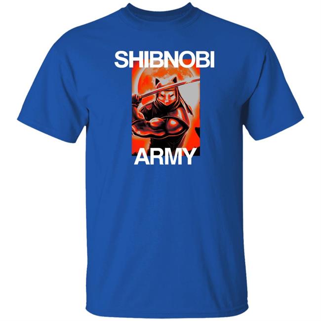 Shibnobi Merch Shibnobi Army Shirt Shib_Nobi Shibnobi Merch Shibnobi Army Shirt Shib_Nobi