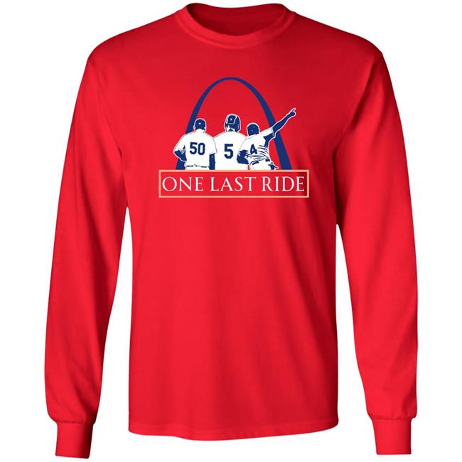 Stl Sports Central Merch One Last Ride Shirt St. Louis Stlcards 2022 Stl Sports Central Merch One Last Ride Shirt St. Louis Stlcards 2022