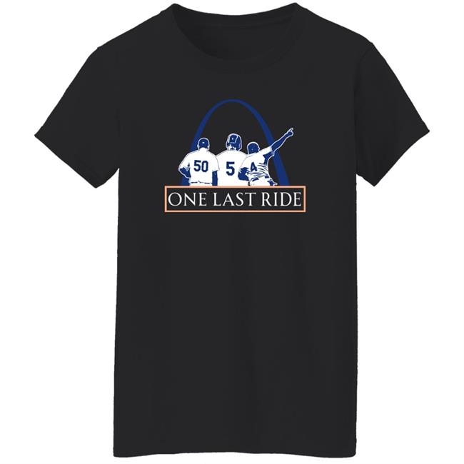 Stl Sports Central Merch One Last Ride Shirt St. Louis Stlcards 2022 Stl Sports Central Merch One Last Ride Shirt St. Louis Stlcards 2022