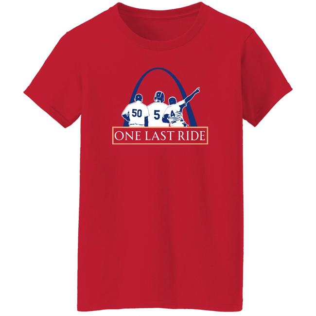 Stl Sports Central Merch One Last Ride Shirt St. Louis Stlcards 2022 Stl Sports Central Merch One Last Ride Shirt St. Louis Stlcards 2022