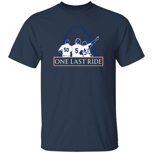 Stl Sports Central Merch One Last Ride Shirt St. Louis Stlcards 2022 Stl Sports Central Merch One Last Ride Shirt St. Louis Stlcards 2022