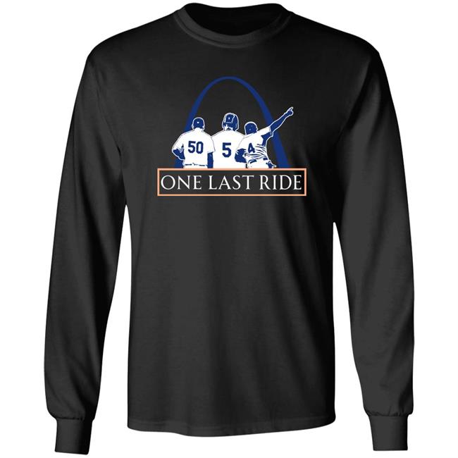 Stl Sports Central Merch One Last Ride Shirt St. Louis Stlcards 2022 Stl Sports Central Merch One Last Ride Shirt St. Louis Stlcards 2022