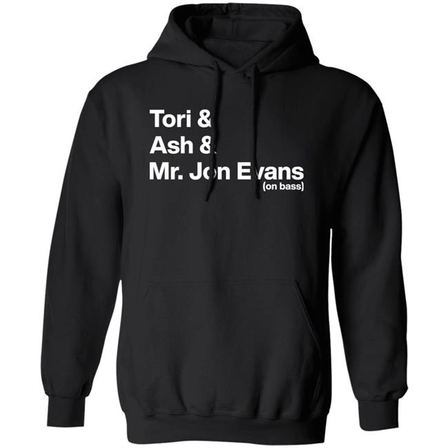 Tori Amos Podcast Tori Ash Mr Jon Evans On Bass Shirt Tori Amos Podcast Tori Ash Mr Jon Evans On Bass Shirt